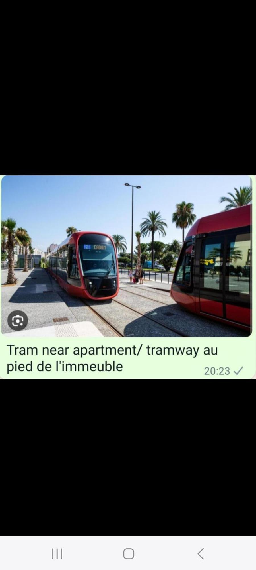 Grand Appartement, 2 Ou 3 Ou 4 Pieces, Tramway Sur Place, Proche Gare Sncf St Augustin 5 Min, Aeroport A 7 Min, Ou Allianz Riviera 10 Min, Palais Nikaia 2 Min , Supermarche Sur Place, Parking Possible Si Disponible Ou Payant A 1000 Metre Apartment Nice